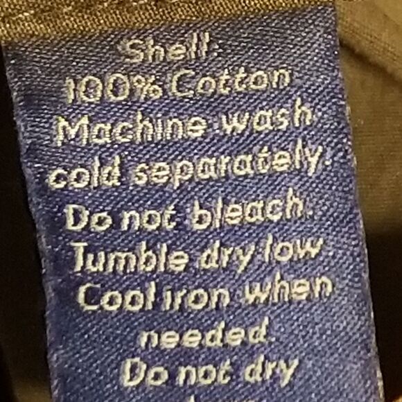 APT 9 S Jacket Olive Green Cotton Military Utility Anorak Hooded Drawstring - Picture 6 of 8